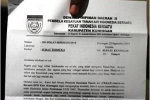 Surat Terbuka Pekat.